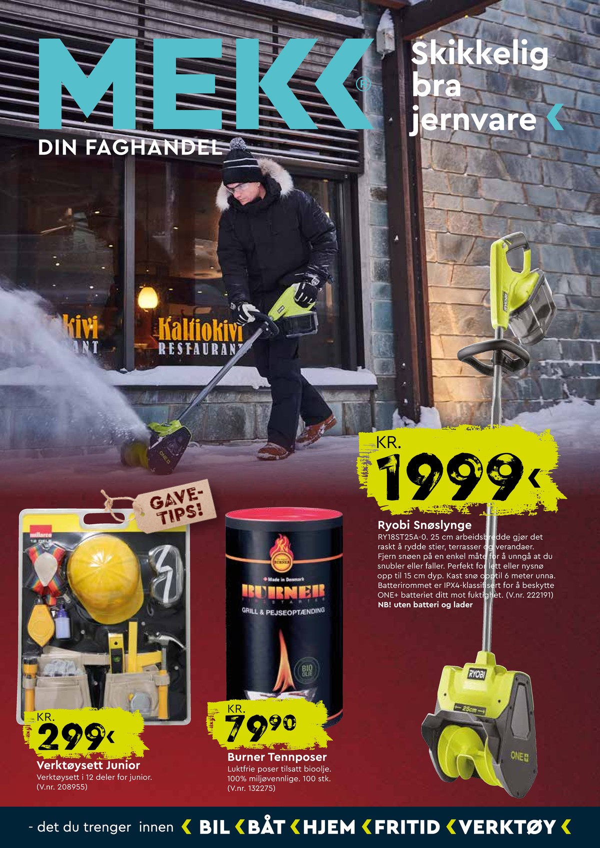 Se Mekk kundeavis for uge 50 på Tilbudsuken.no. Se gode tilbud på mange varer. Les kundeavisen her! Side 1