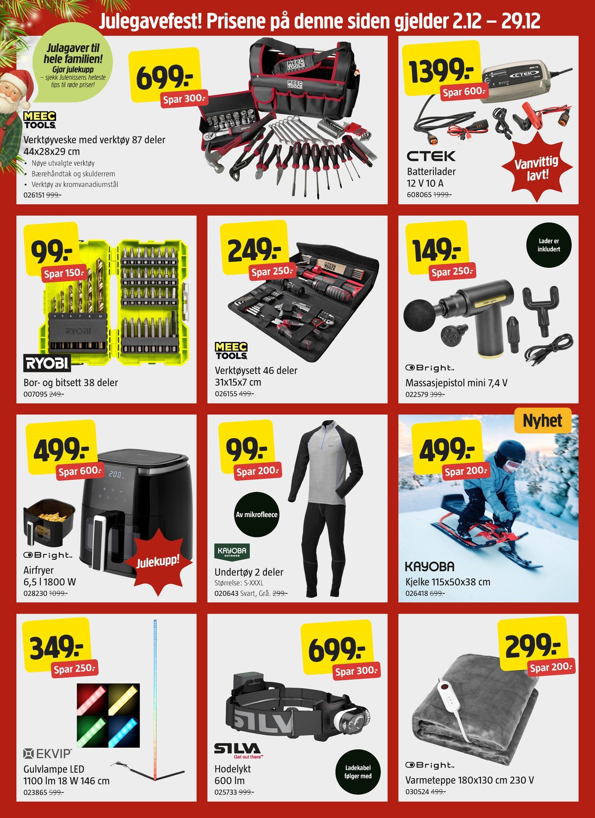 Se Jula kundeavis for uge 50 på Tilbudsuken.no. Se gode tilbud på mange varer. Les kundeavisen her! Side 4