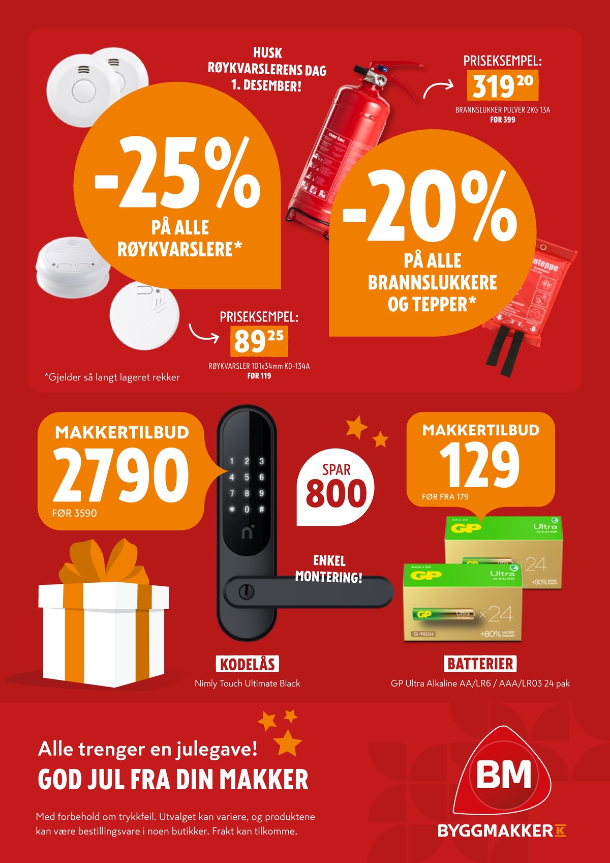 Se Byggmakker kundeavis for uge 50 på Tilbudsuken.no. Se gode tilbud på mange varer. Les kundeavisen her! Side 4