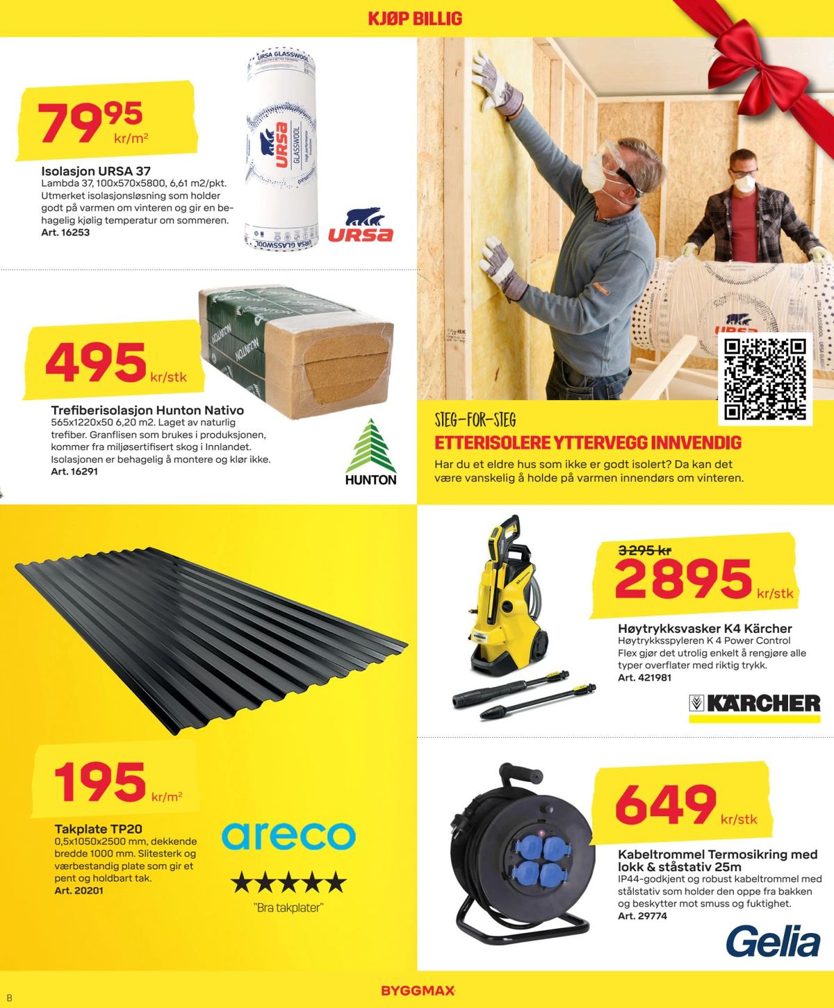 Se Byggmax kundeavis for uge 50 på Tilbudsuken.no. Se gode tilbud på mange varer. Les kundeavisen her! Side 11