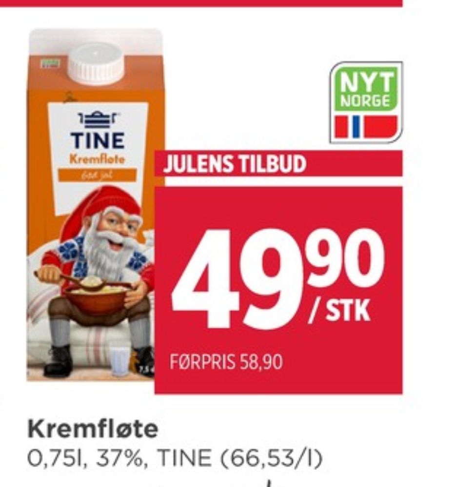 Tine, Kremfløte