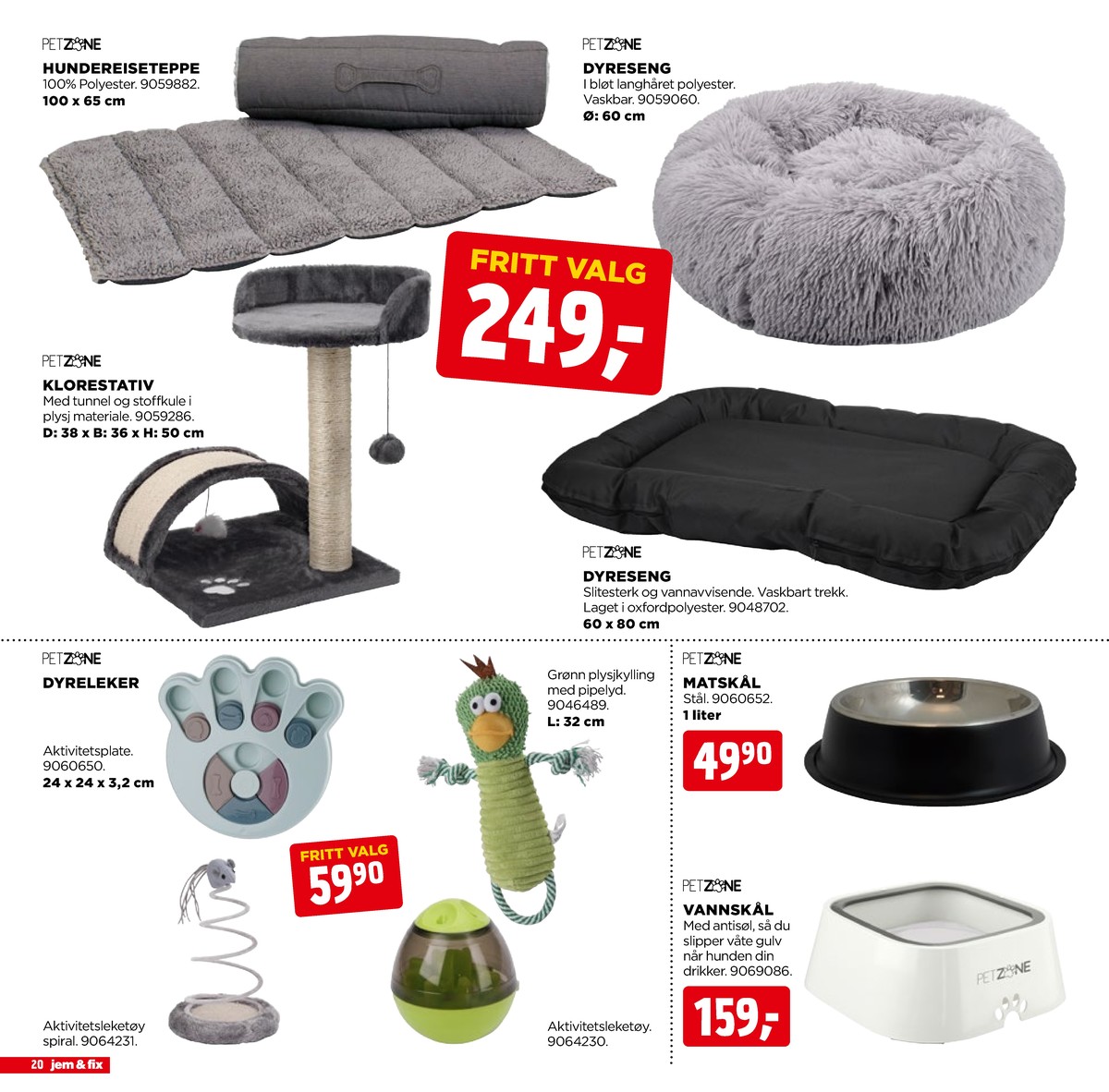 Se Jem & Fix kundeavis for uge 50 på Tilbudsuken.no. Se gode tilbud på mange varer. Les kundeavisen her! Side 20