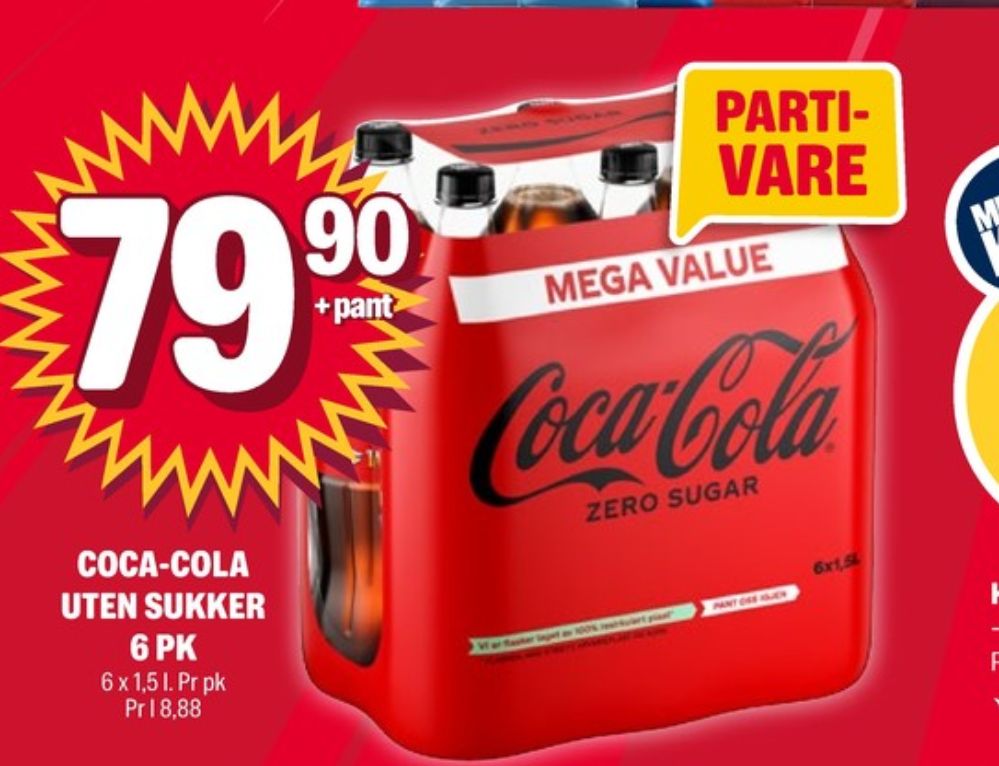 Coca-Cola Zero, Coca Cola Zero 6 pk.