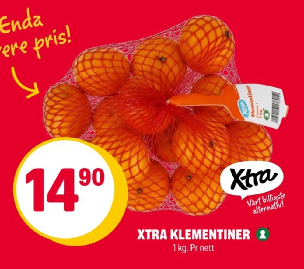 Xtra, Klementiner