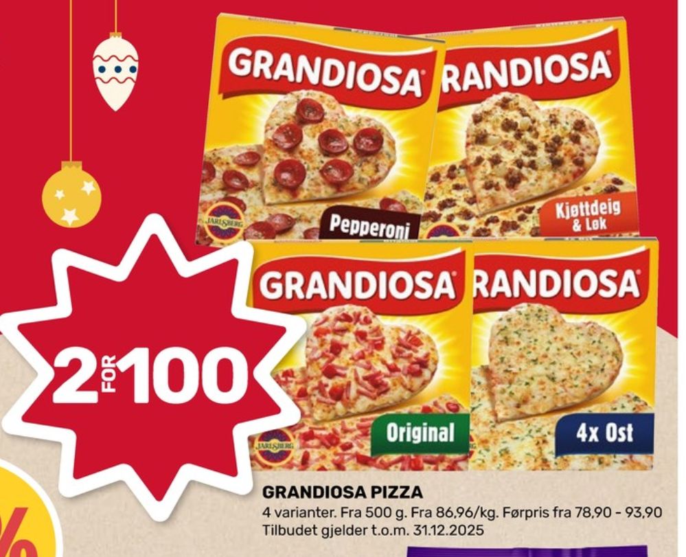 Grandiosa, Original Pizza