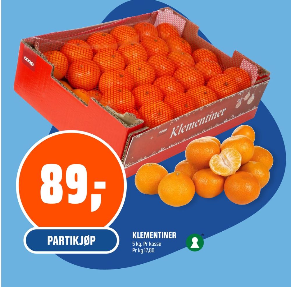 Coop, Klementiner