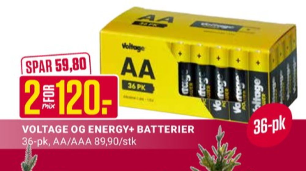 Energy Plus, Batterier