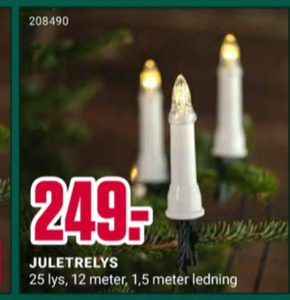 Ukjent, Juletrelys