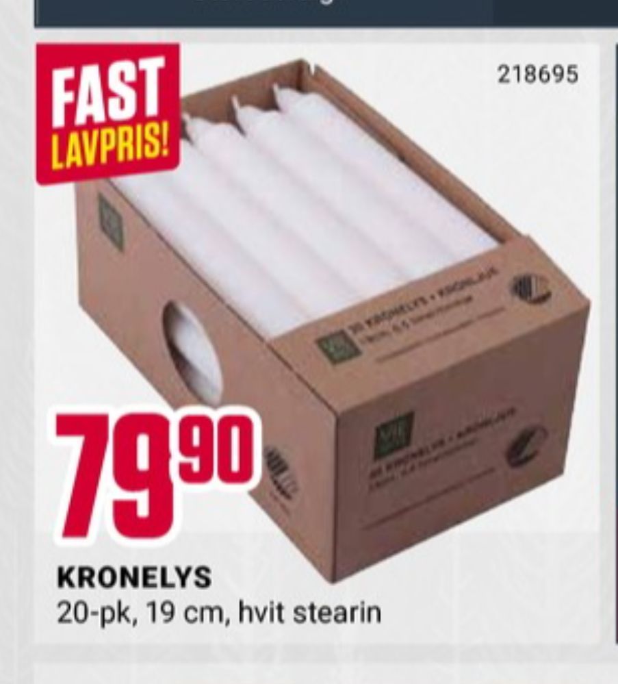Vie Home, Kronelys