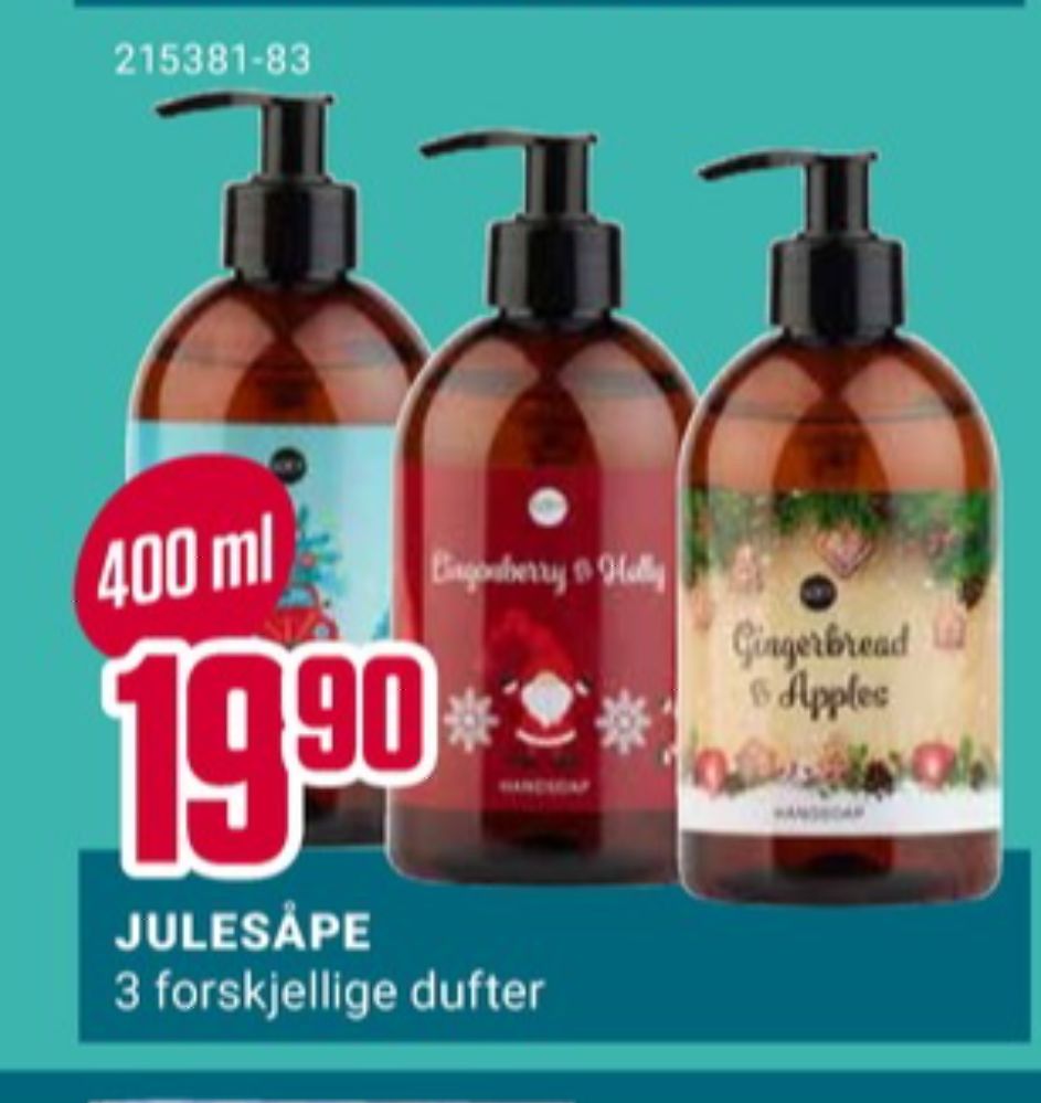 Ukjent, Flytende håndsåpe