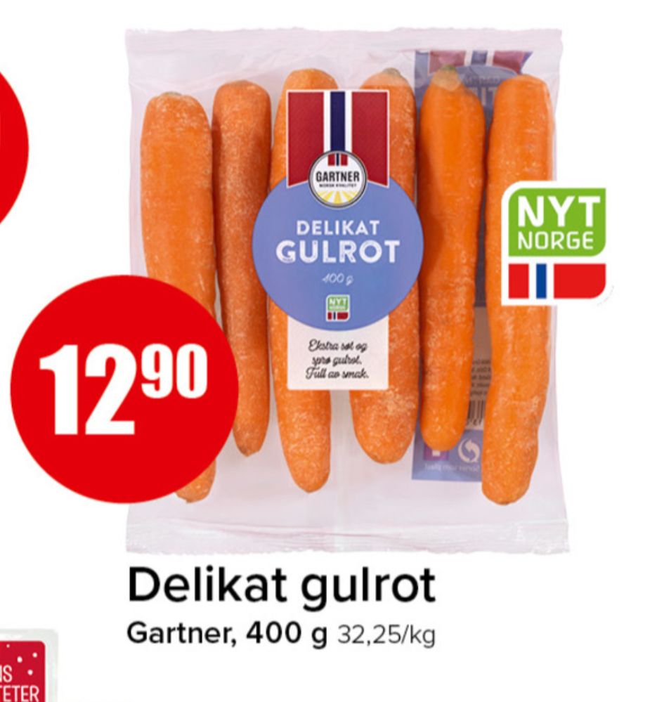 Gartner, Gulrøtter