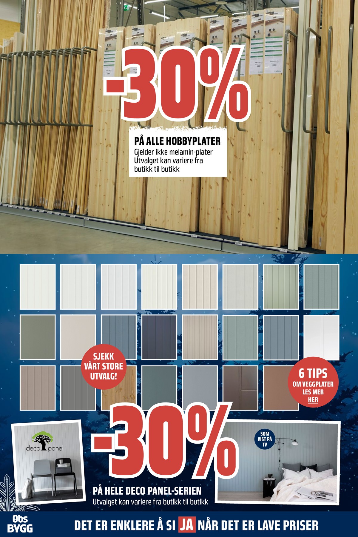 Se Coop Obs Bygg kundeavis for uge 50 på Tilbudsuken.no. Se gode tilbud på mange varer. Les kundeavisen her! Side 9