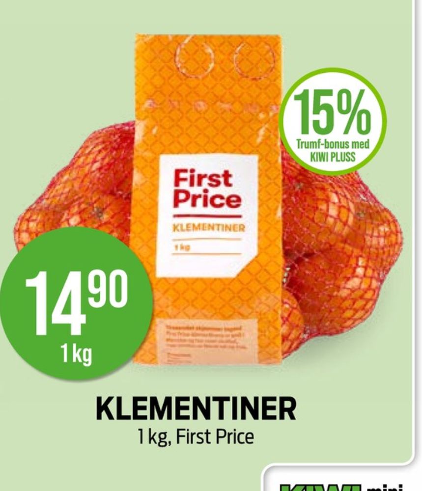 First Price, Klementiner