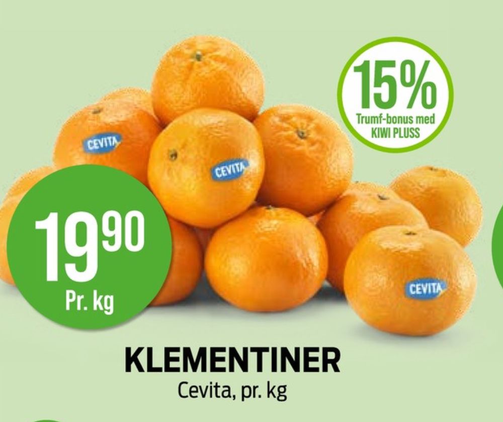 Cevita, Klementiner