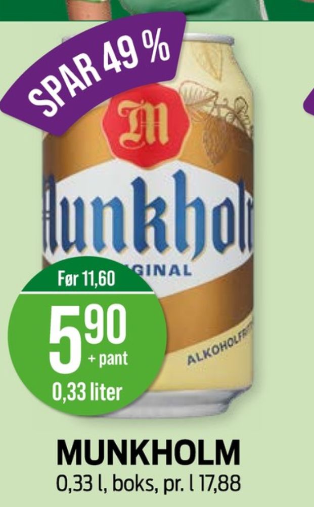 Munkholm, Original Øl