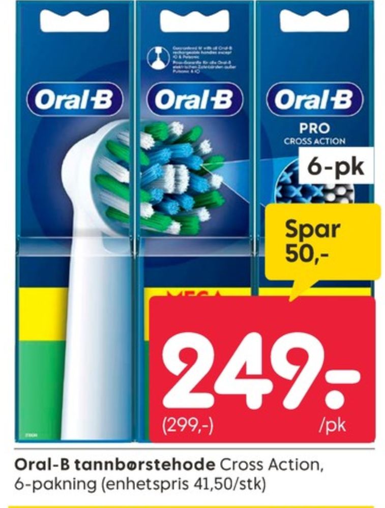 Braun Oral-B, Børstehoder
