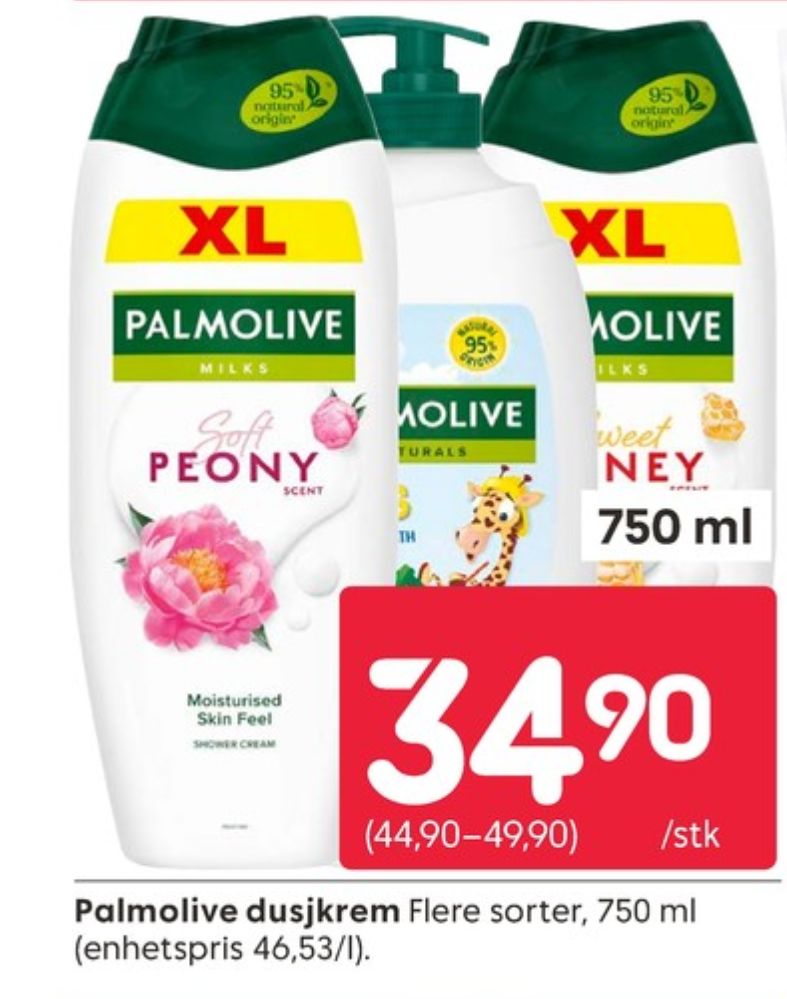 Palmolive, Dusjkrem
