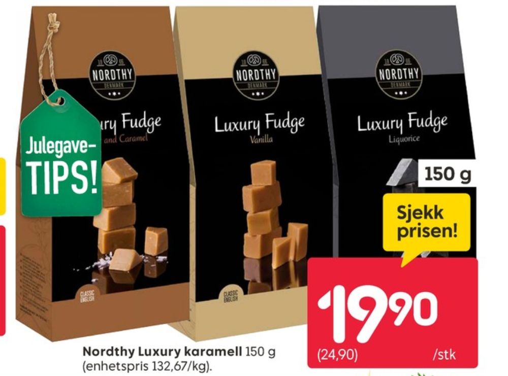 Nordthy, Luxury Fudge Salt & Caramel