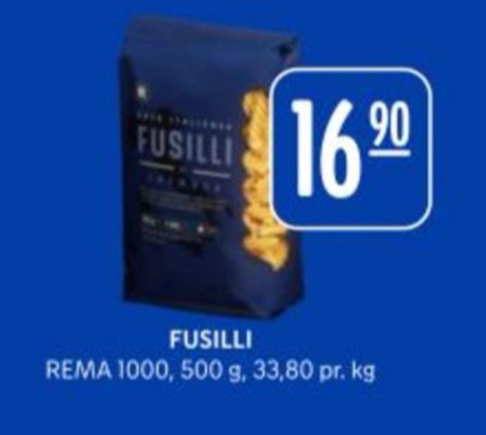Rema 1000, Fusilli