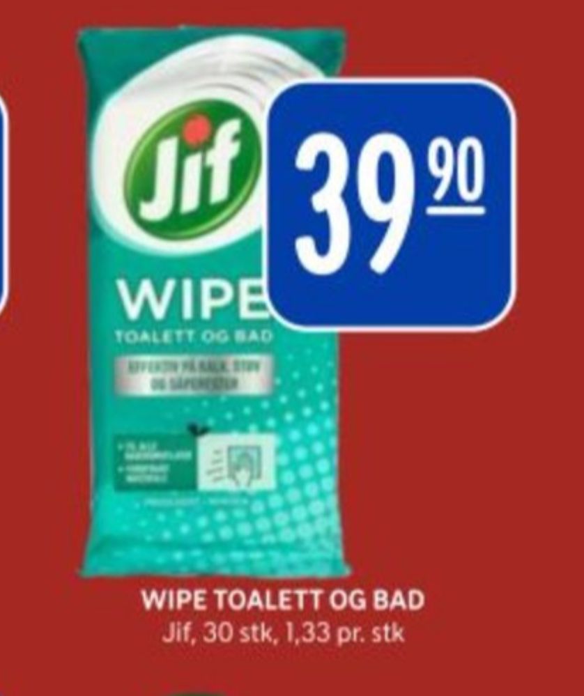 Jif, Rengjøringsserviet