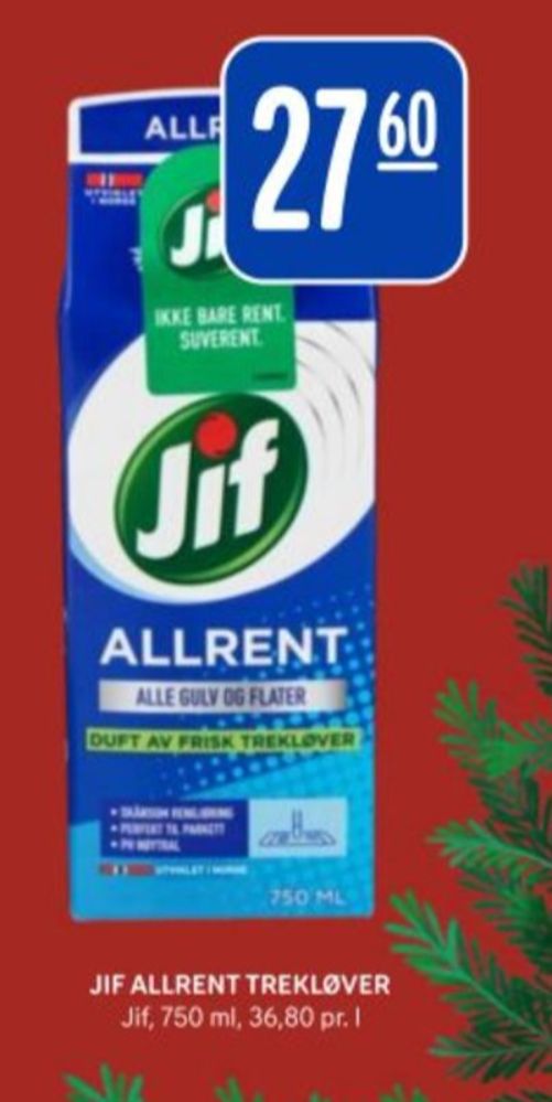 Jif, Rengjøringsmiddel