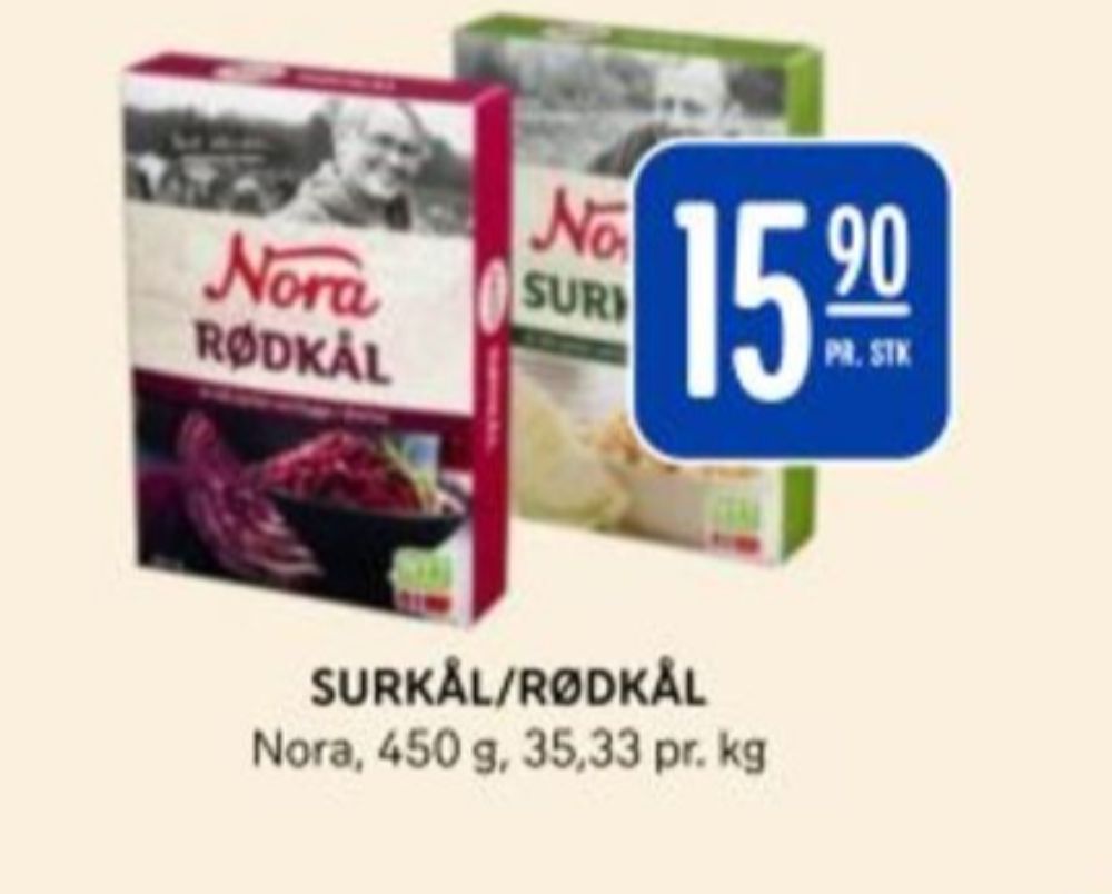 Nora, Surkål