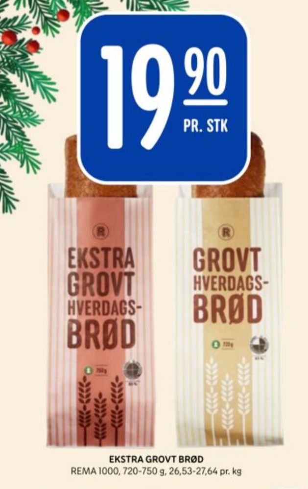 Rema 1000, Grovt Hverdagsbrød