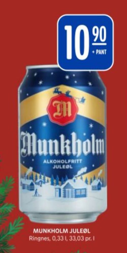 Munkholm Juleøl, Øl
