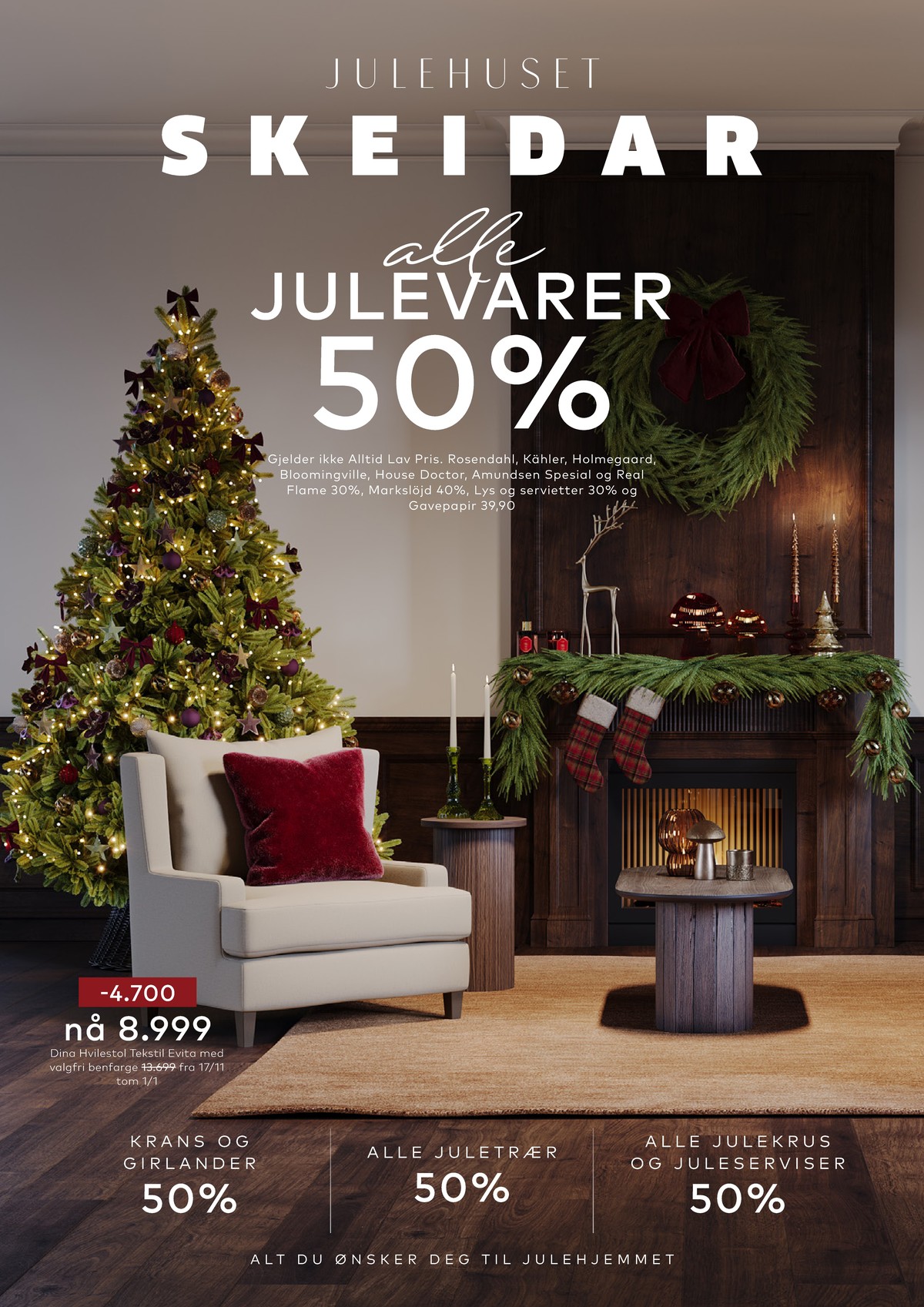 Se Skeidar kundeavis for uge 50 på Tilbudsuken.no. Se gode tilbud på mange varer. Les kundeavisen her! Side 1