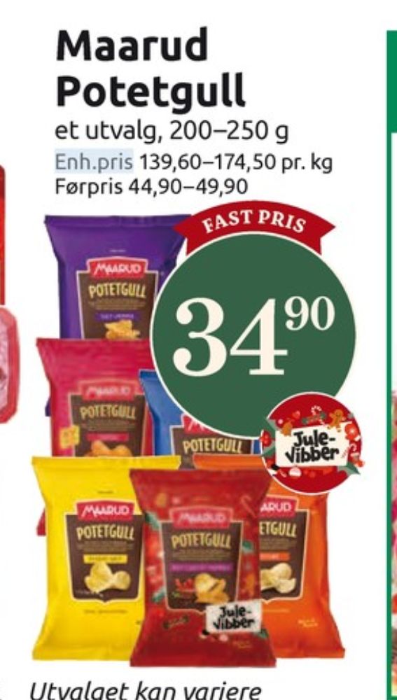 Maarud, Potetgull Rifla Paprika