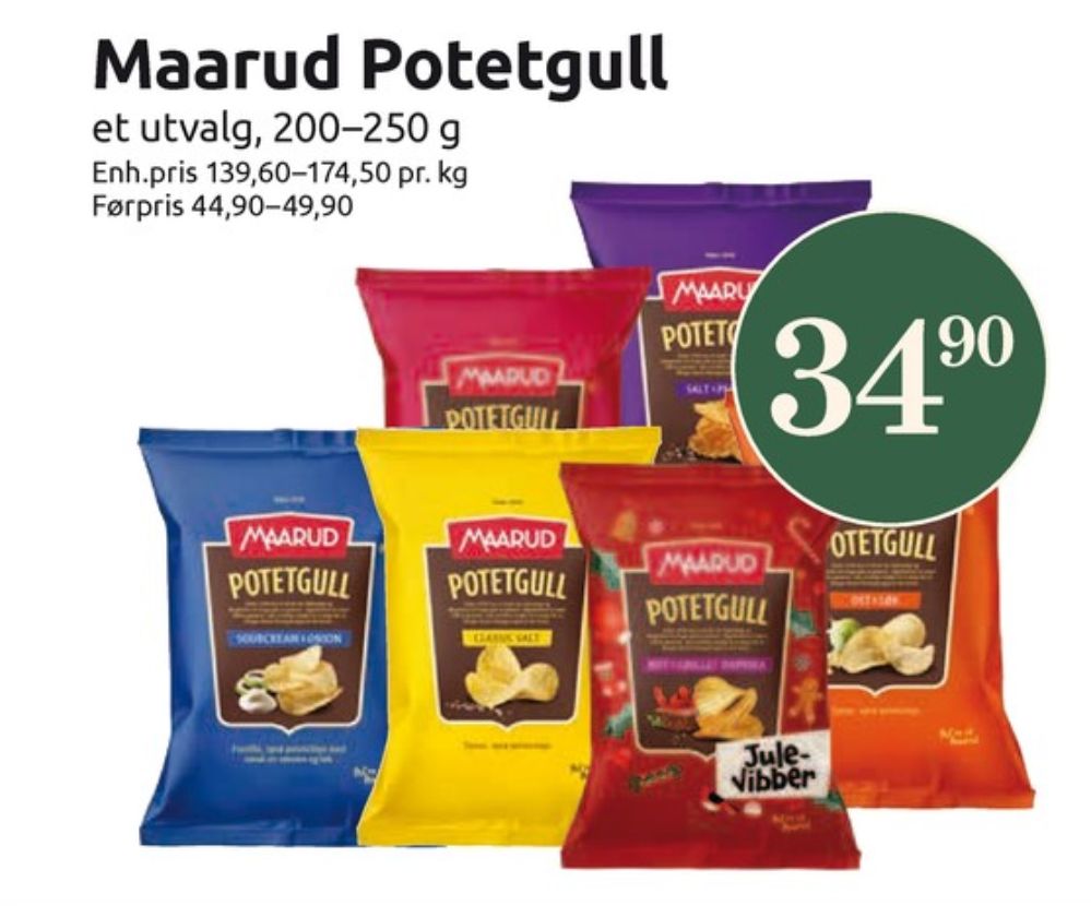 Maarud, Potetgull Rifla Paprika