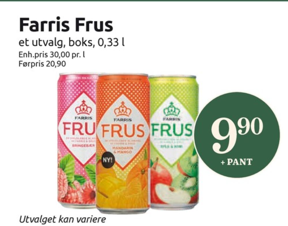 Farris Frus, Mineralvann