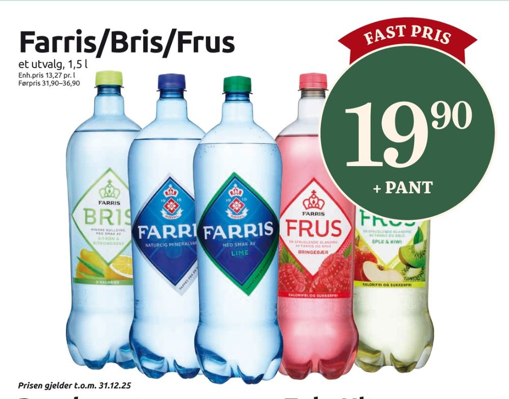 Farris Frus, Mineralvann