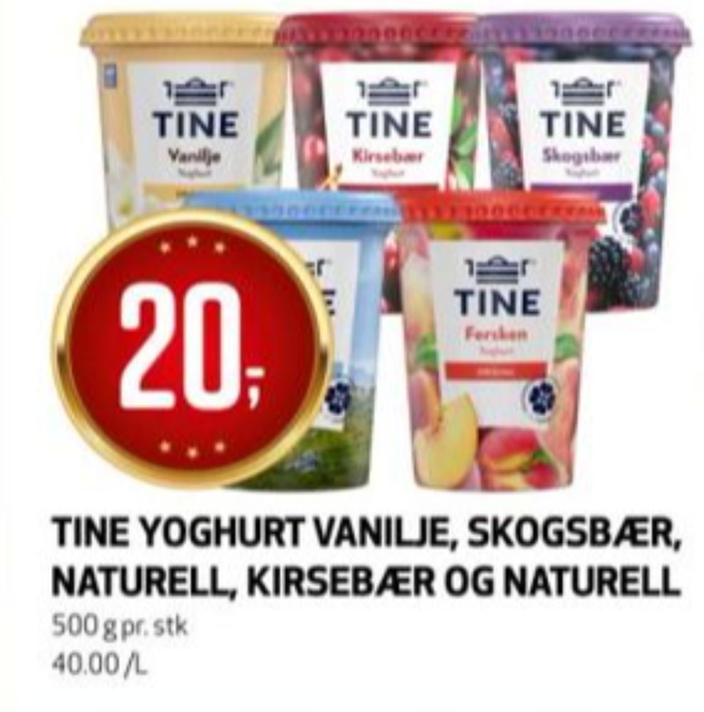 Tine, Naturell Yoghurt