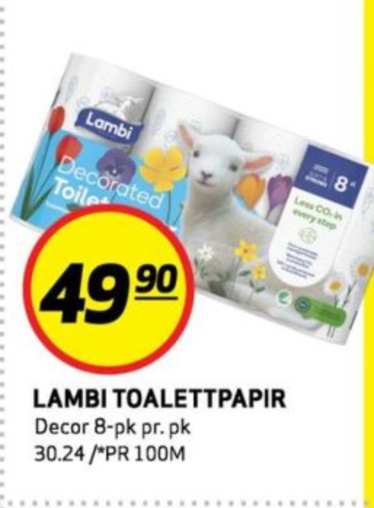 Lambi Decor, Toalettpapir
