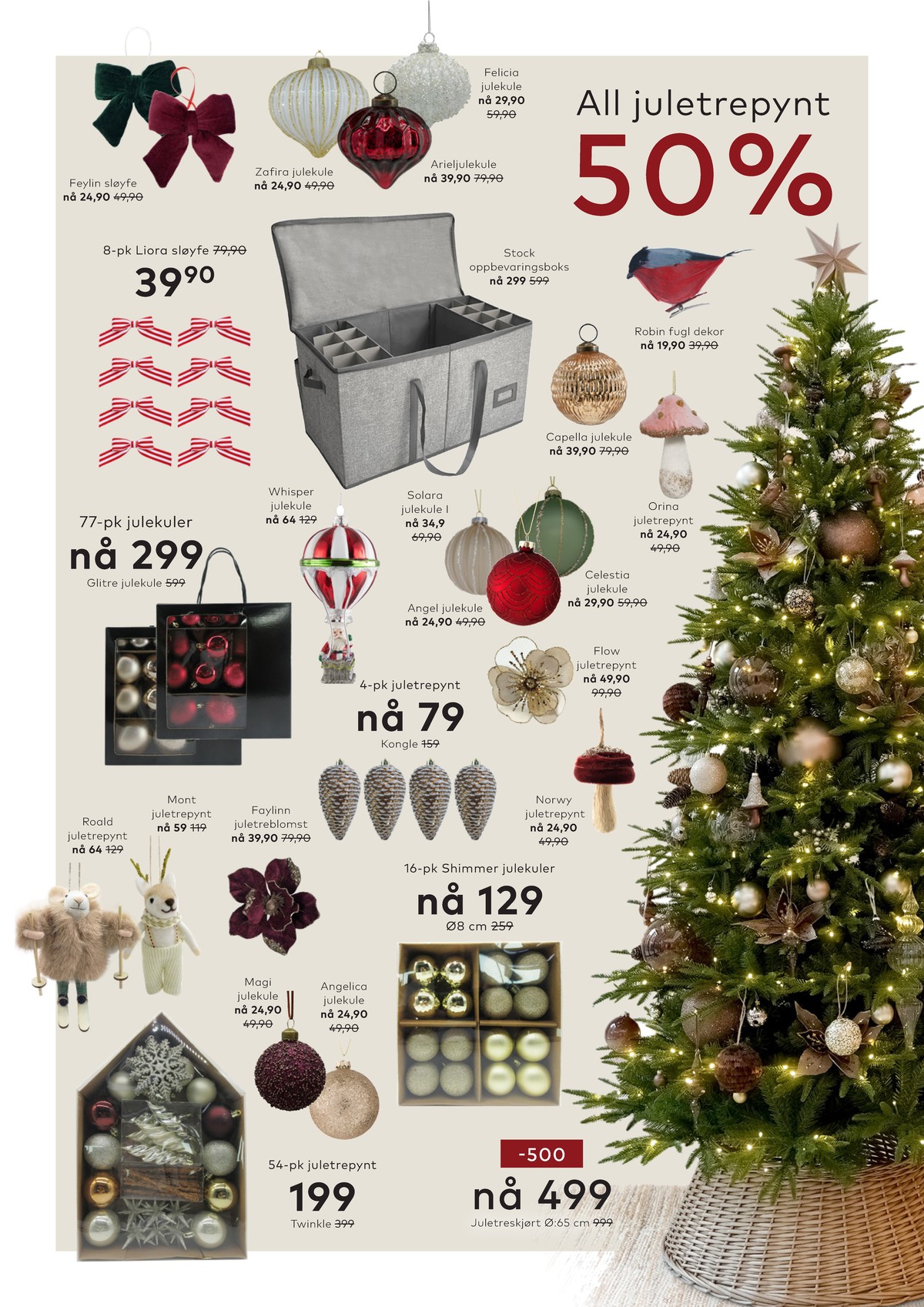 Se Skeidar kundeavis for uge 50 på Tilbudsuken.no. Se gode tilbud på mange varer. Les kundeavisen her! Side 7