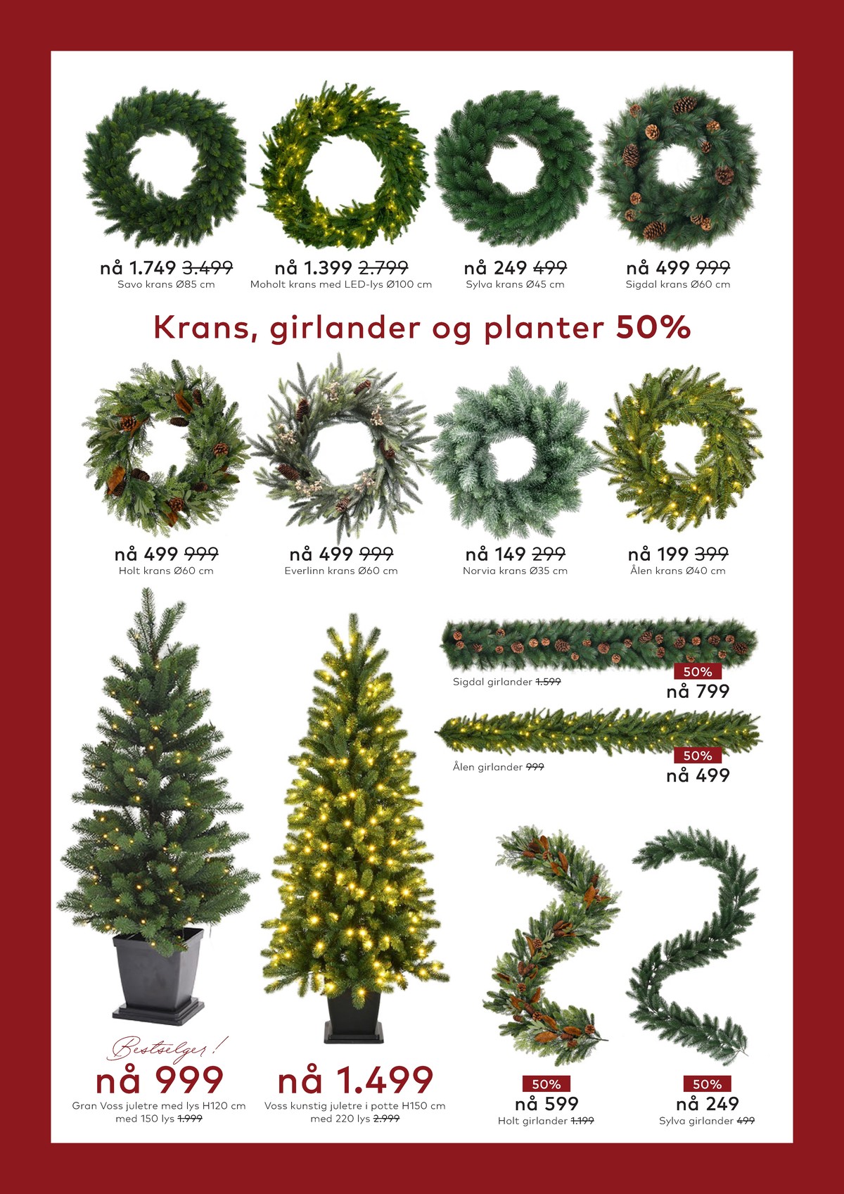 Se Skeidar kundeavis for uge 50 på Tilbudsuken.no. Se gode tilbud på mange varer. Les kundeavisen her! Side 9