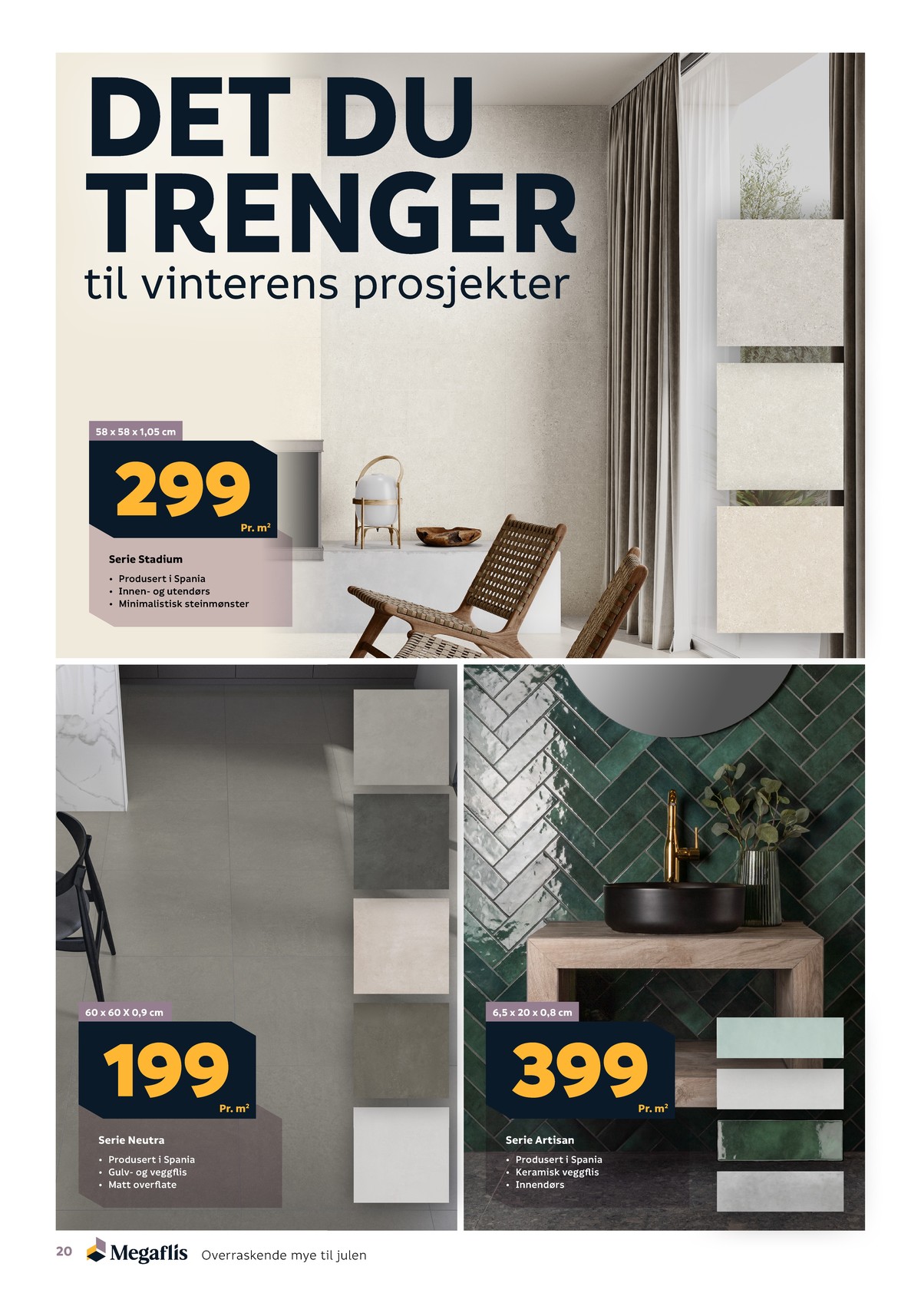 Se Megaflis kundeavis for uge 51 på Tilbudsuken.no. Se gode tilbud på mange varer. Les kundeavisen her! Side 20