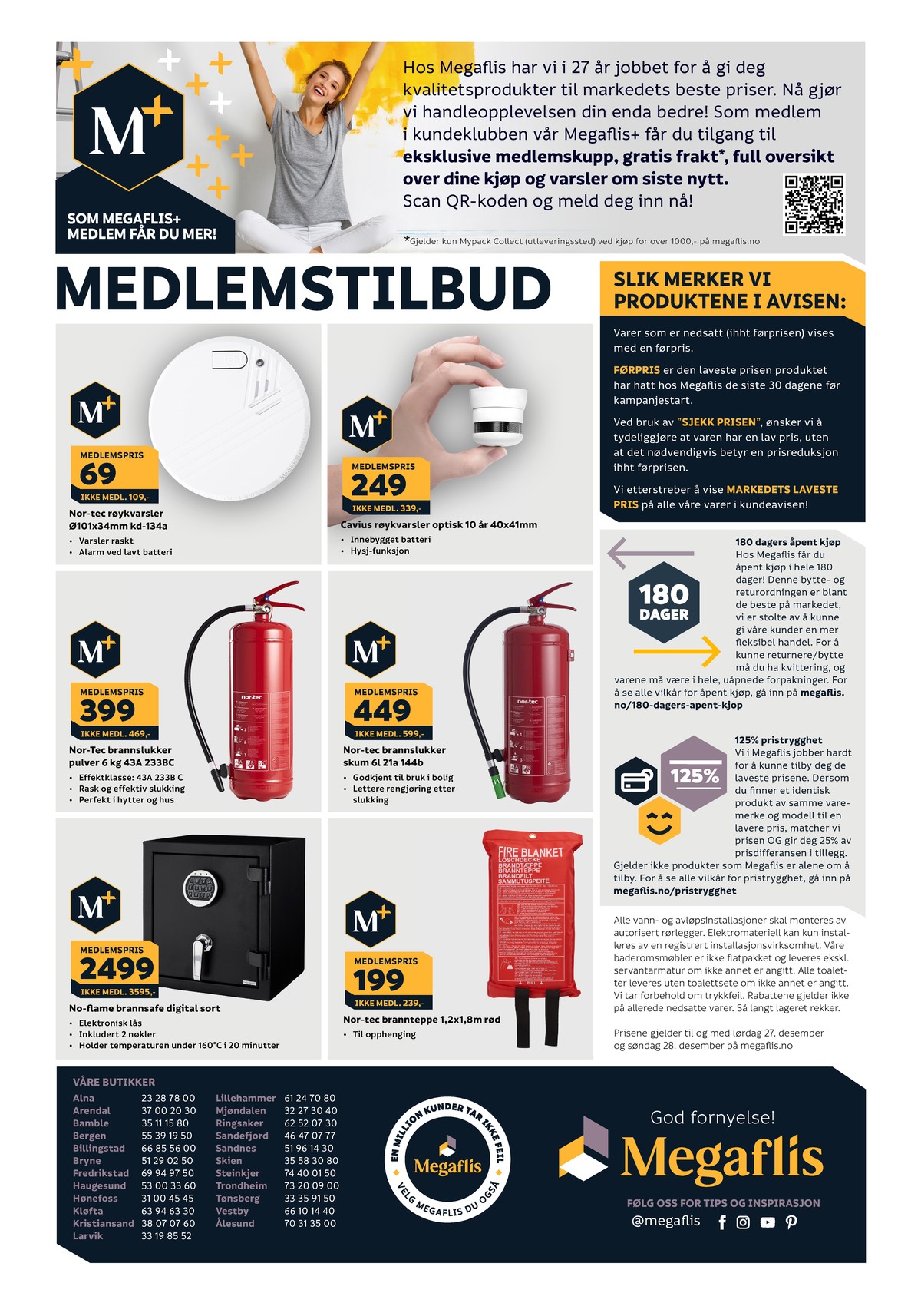 Se Megaflis kundeavis for uge 51 på Tilbudsuken.no. Se gode tilbud på mange varer. Les kundeavisen her! Side 32