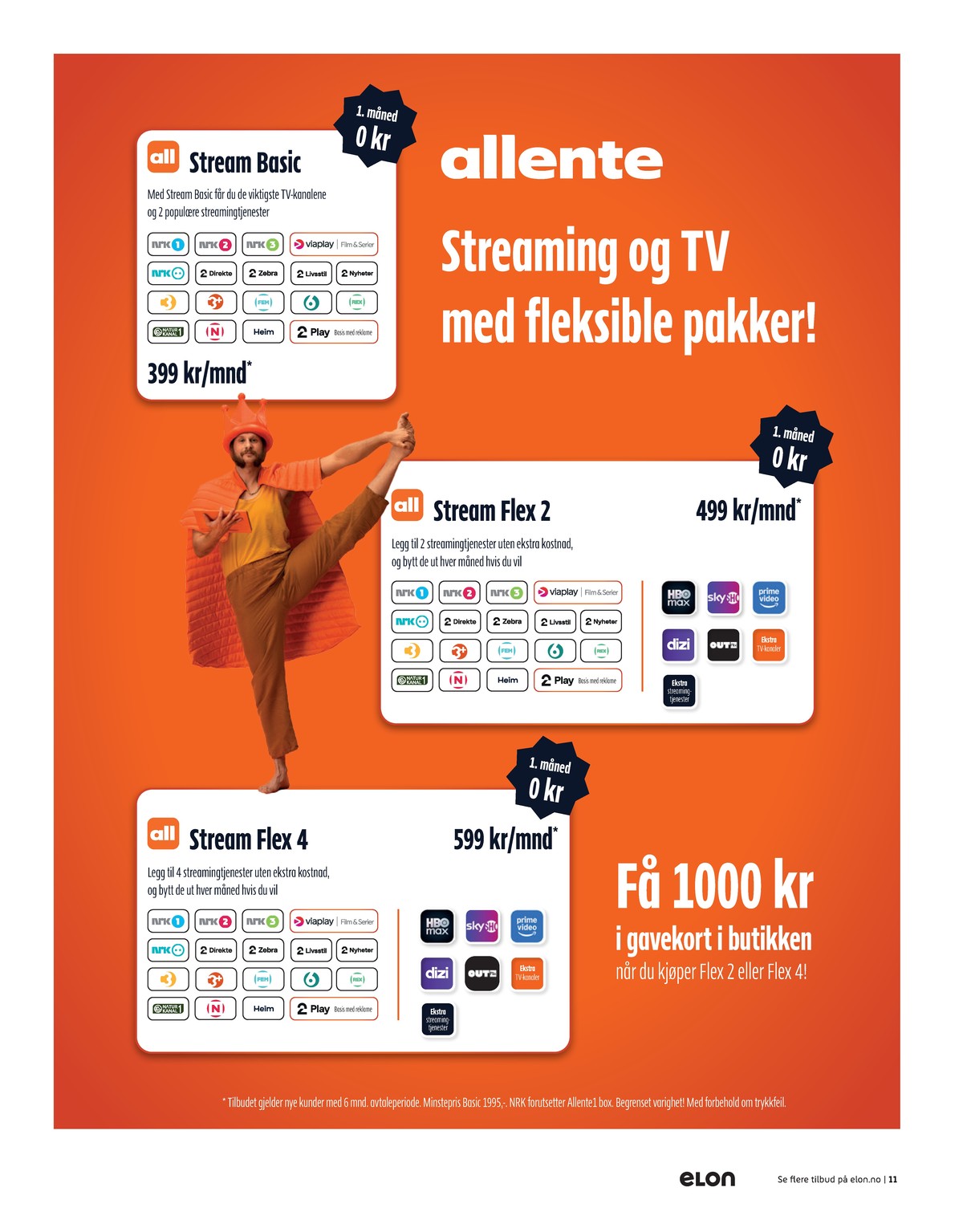 Se Elon kundeavis for uge 51 på Tilbudsuken.no. Se gode tilbud på mange varer. Les kundeavisen her! Side 11