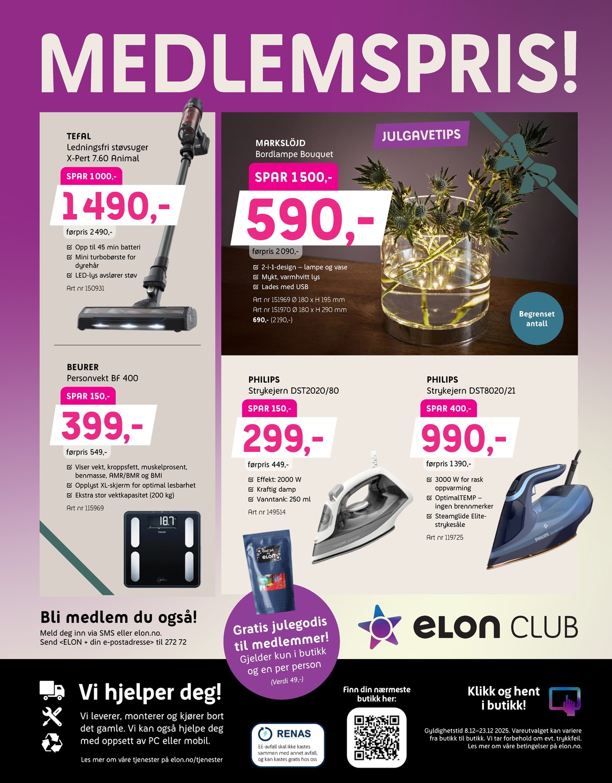 Se Elon kundeavis for uge 51 på Tilbudsuken.no. Se gode tilbud på mange varer. Les kundeavisen her! Side 16