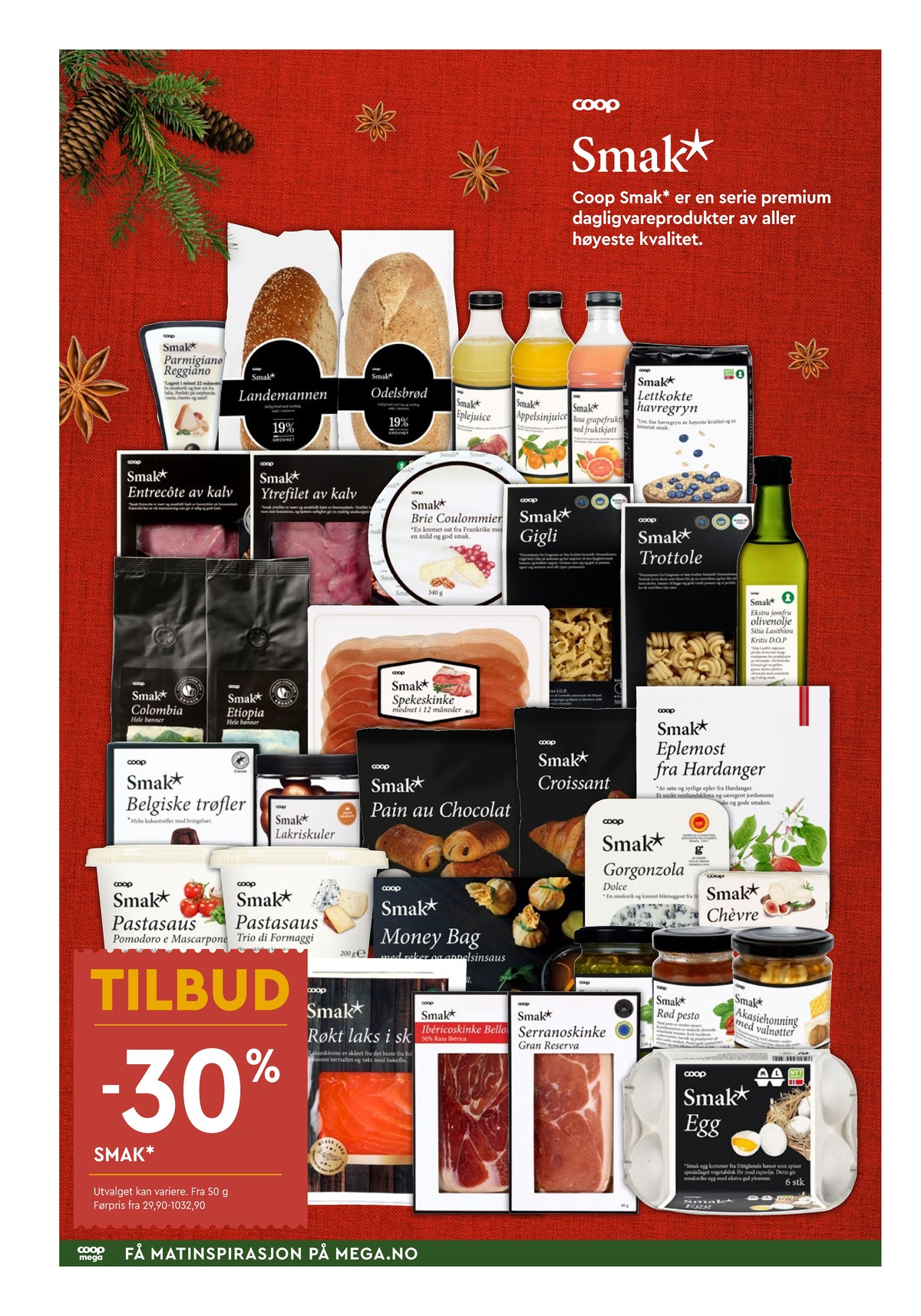 Se Coop Mega kundeavis for uke 51 på Tilbudsuken.no. Se gode tilbud på mange varer, f.eks. parmigiano reggiano smak eller eplejuice smak. Les kundeavisen her! Side 6
