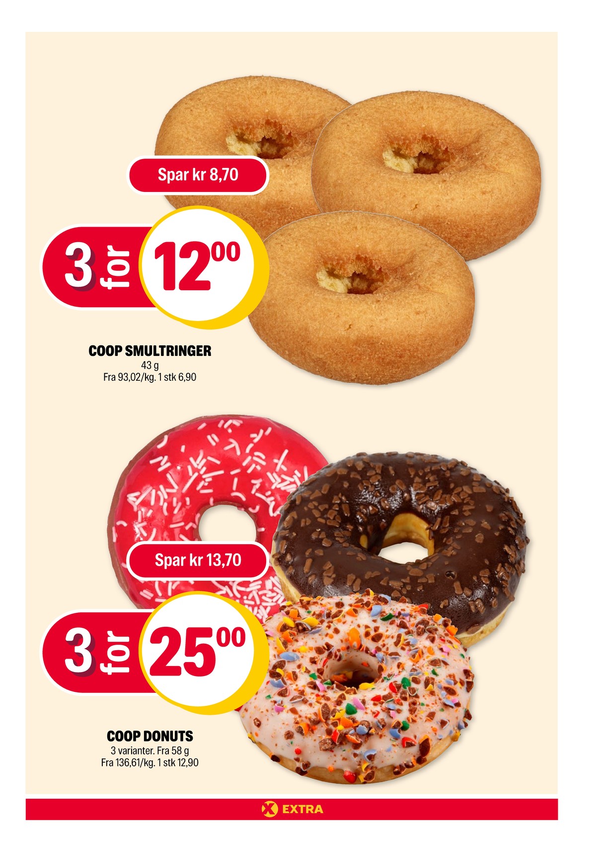 Se Coop Extra kundeavis for uke 51 på Tilbudsuken.no. Se gode tilbud på mange varer, f.eks. kaker coop eller baker brød coop. Les kundeavisen her! Side 32