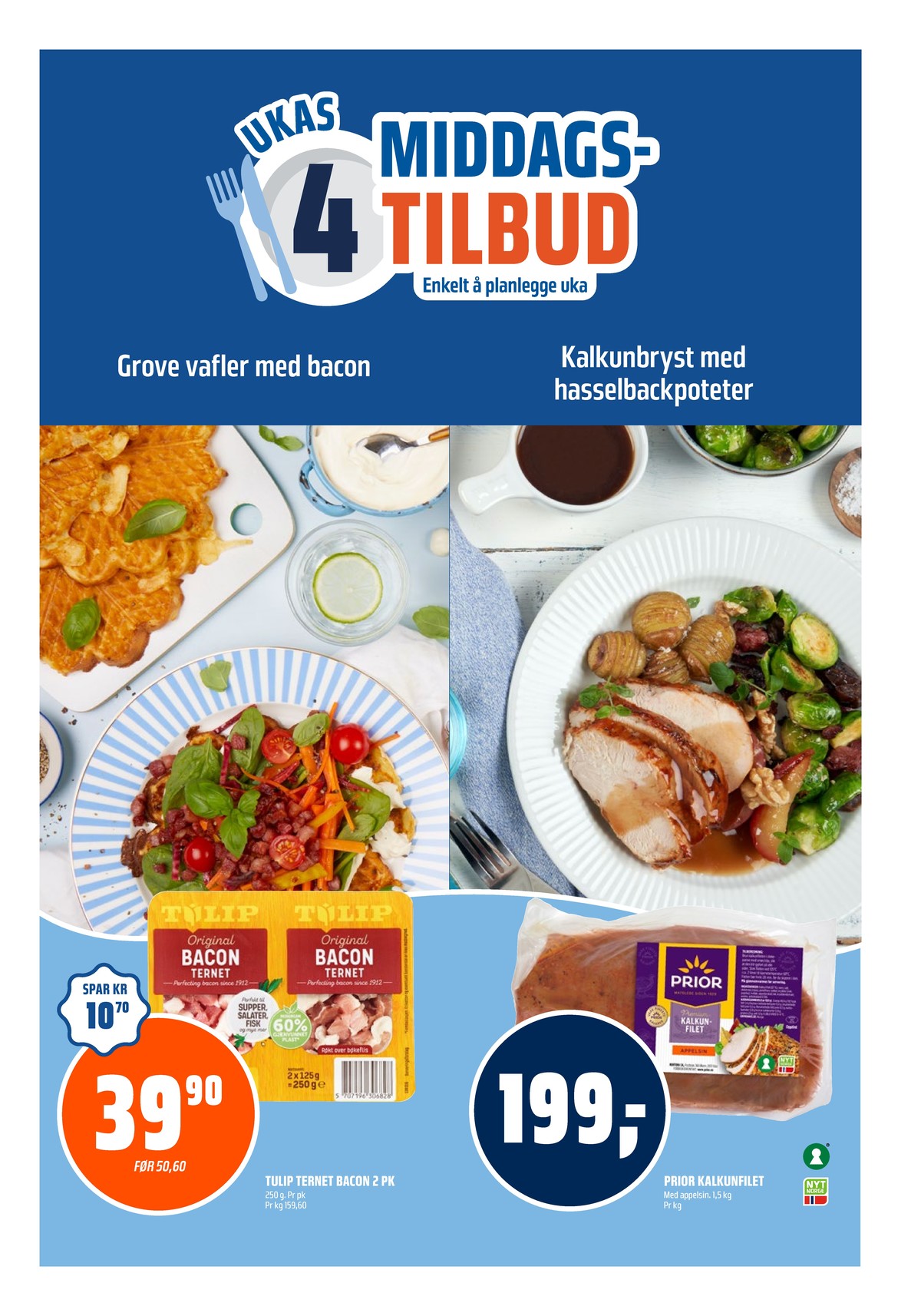 Se Coop Obs kundeavis for uke 51 på Tilbudsuken.no. Se gode tilbud på mange varer, f.eks. baconterninger tulip eller kalkunfilet prior. Les kundeavisen her! Side 17