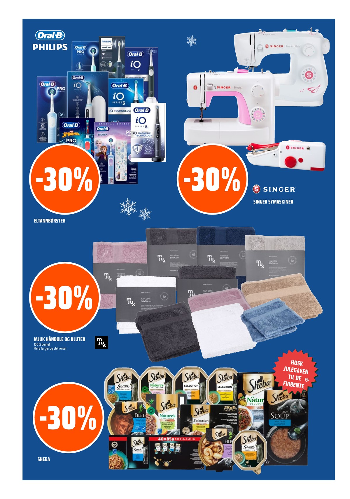 Se Coop Obs kundeavis for uke 51 på Tilbudsuken.no. Se gode tilbud på mange varer, f.eks. symaskin singer eller kattemat sheba. Les kundeavisen her! Side 22