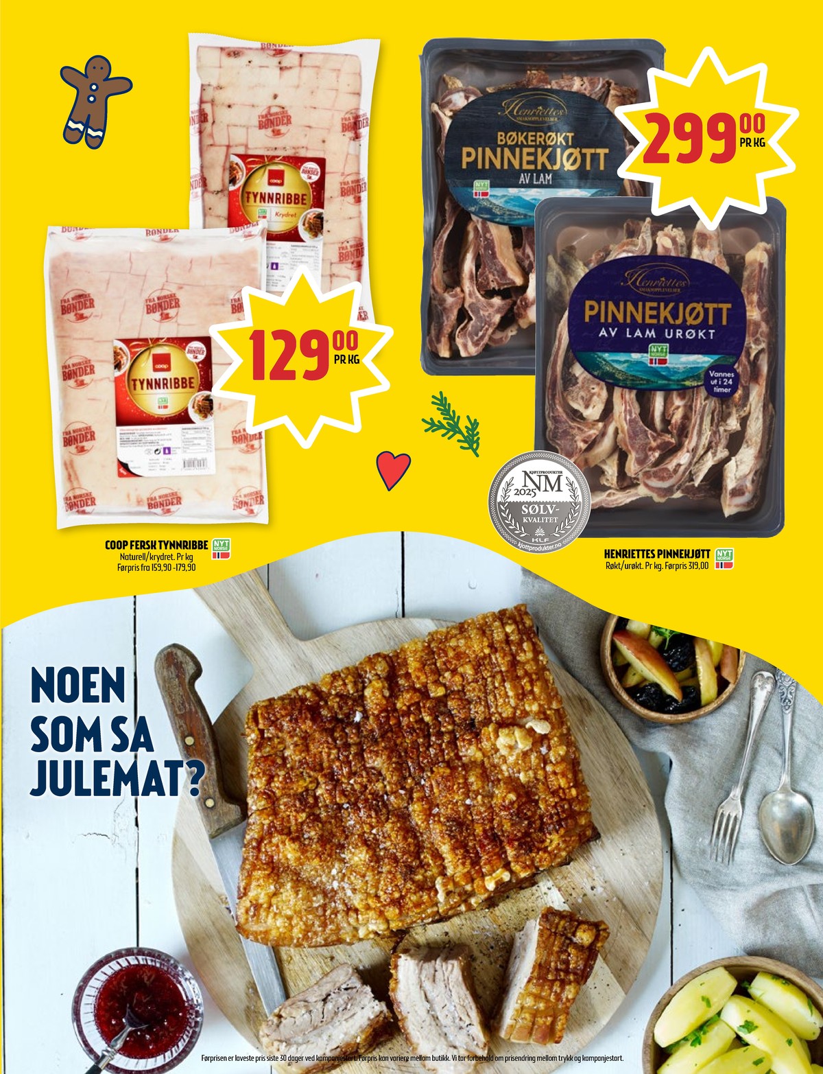 Se Coop Prix kundeavis for uke 51 på Tilbudsuken.no. Se gode tilbud på mange varer, f.eks. pinnekjøtt henriettes eller ribbe coop. Les kundeavisen her! Side 3
