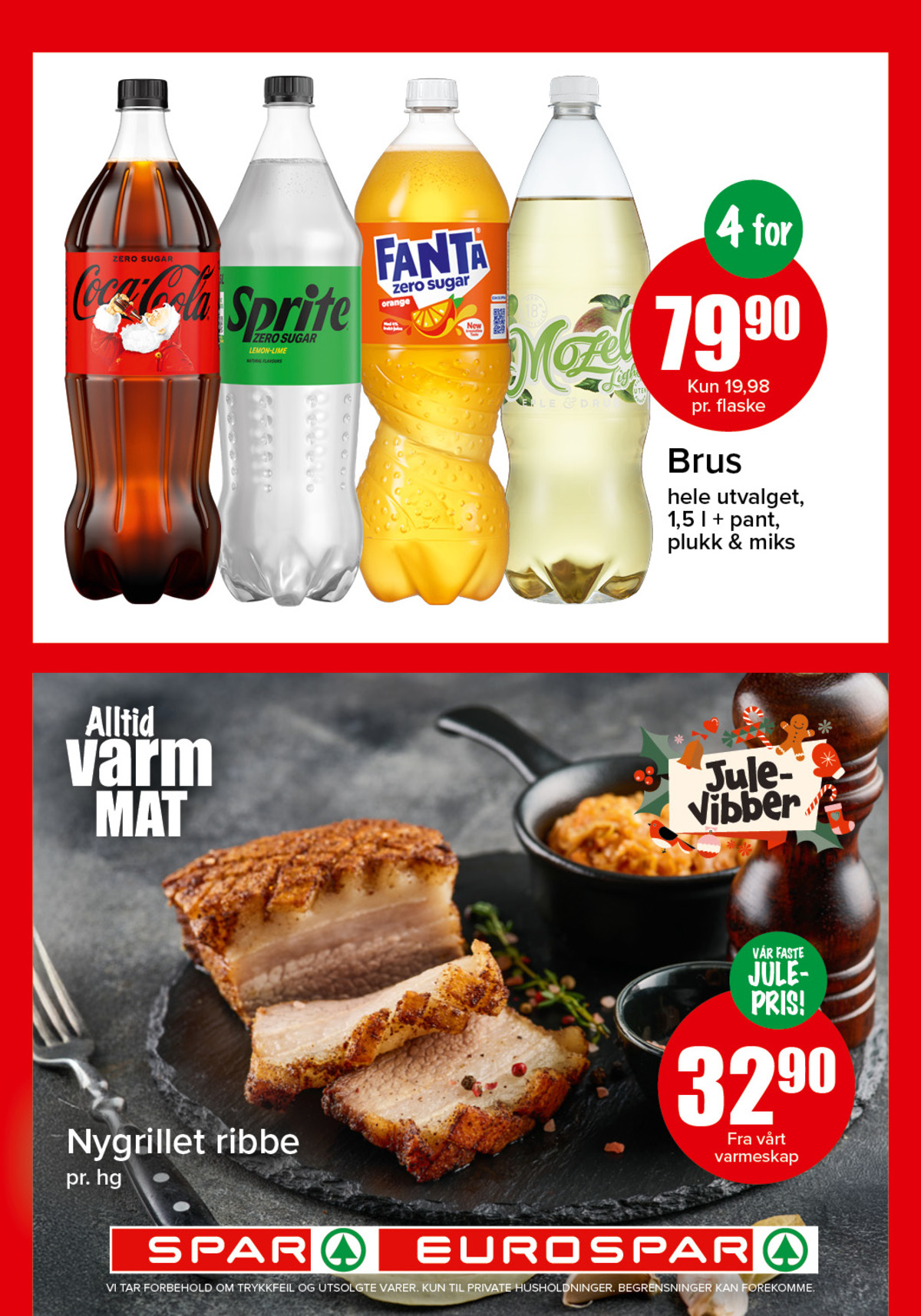 Se Spar - Eurospar kundeavis for uke 51 på Tilbudsuken.no. Se gode tilbud på mange varer, f.eks. coca cola zero coca-cola zero eller sprite zero sprite zero. Les kundeavisen her! Side 8