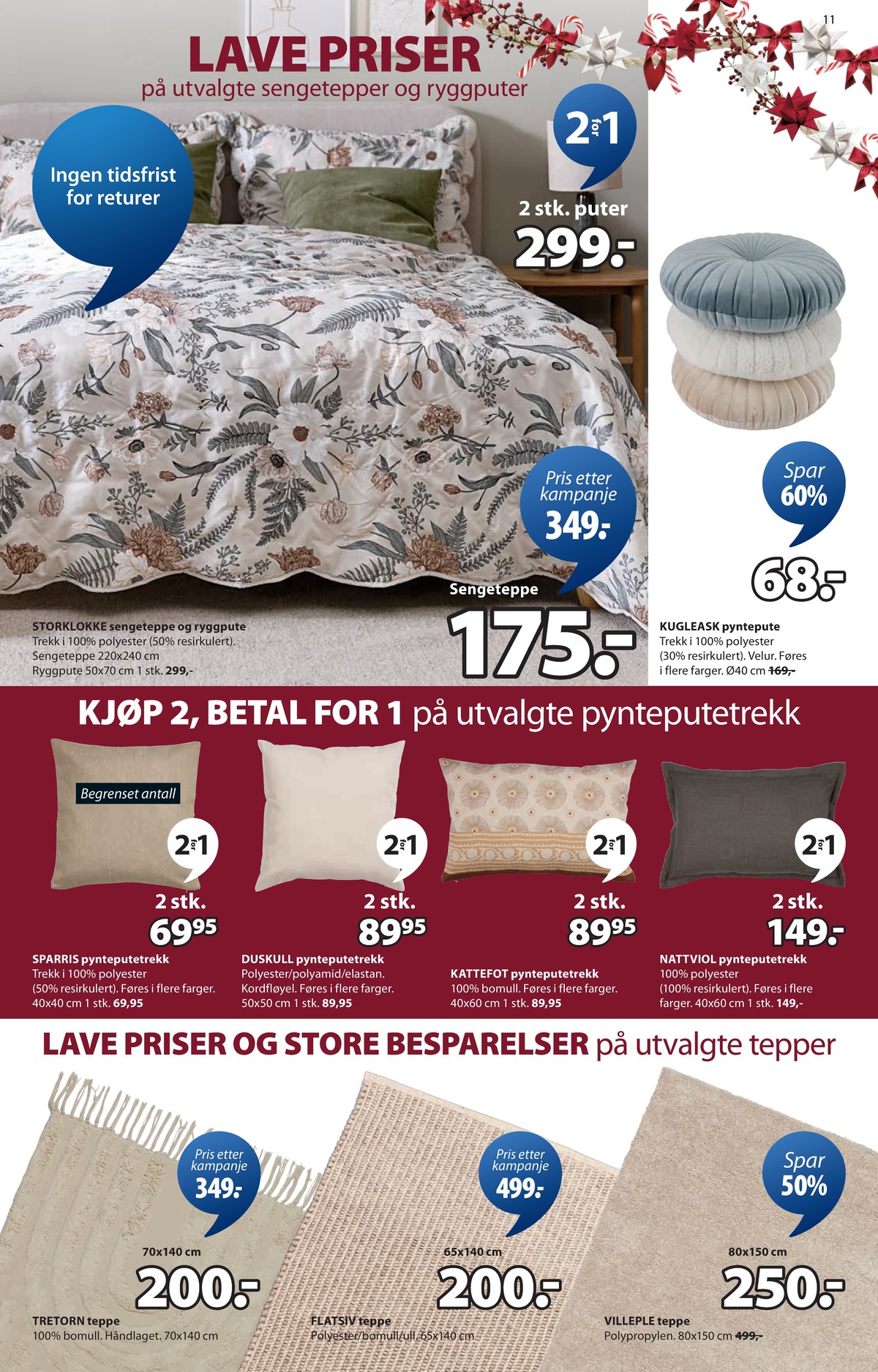 Se JYSK kundeavis for uge 51 på Tilbudsuken.no. Se gode tilbud på mange varer. Les kundeavisen her! Side 12