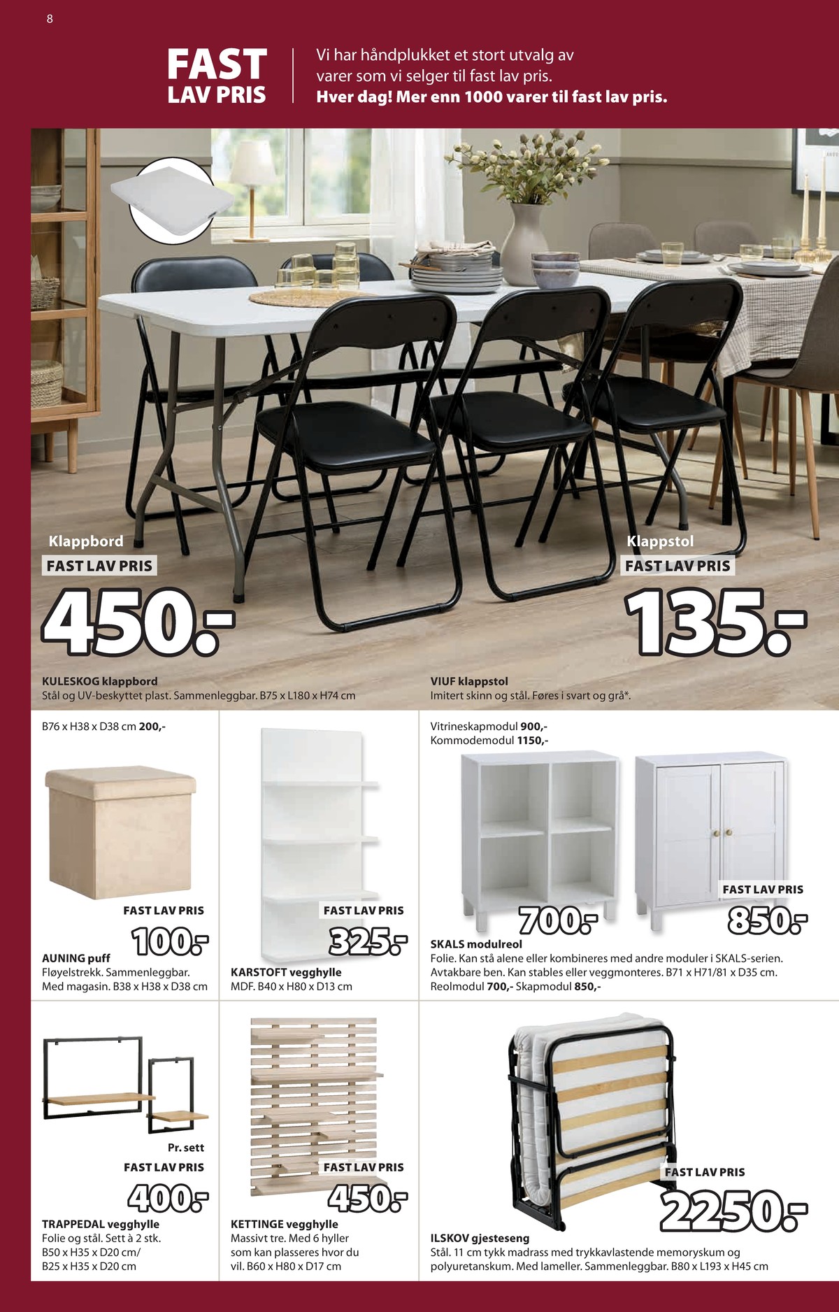 Se JYSK kundeavis for uge 51 på Tilbudsuken.no. Se gode tilbud på mange varer. Les kundeavisen her! Side 9