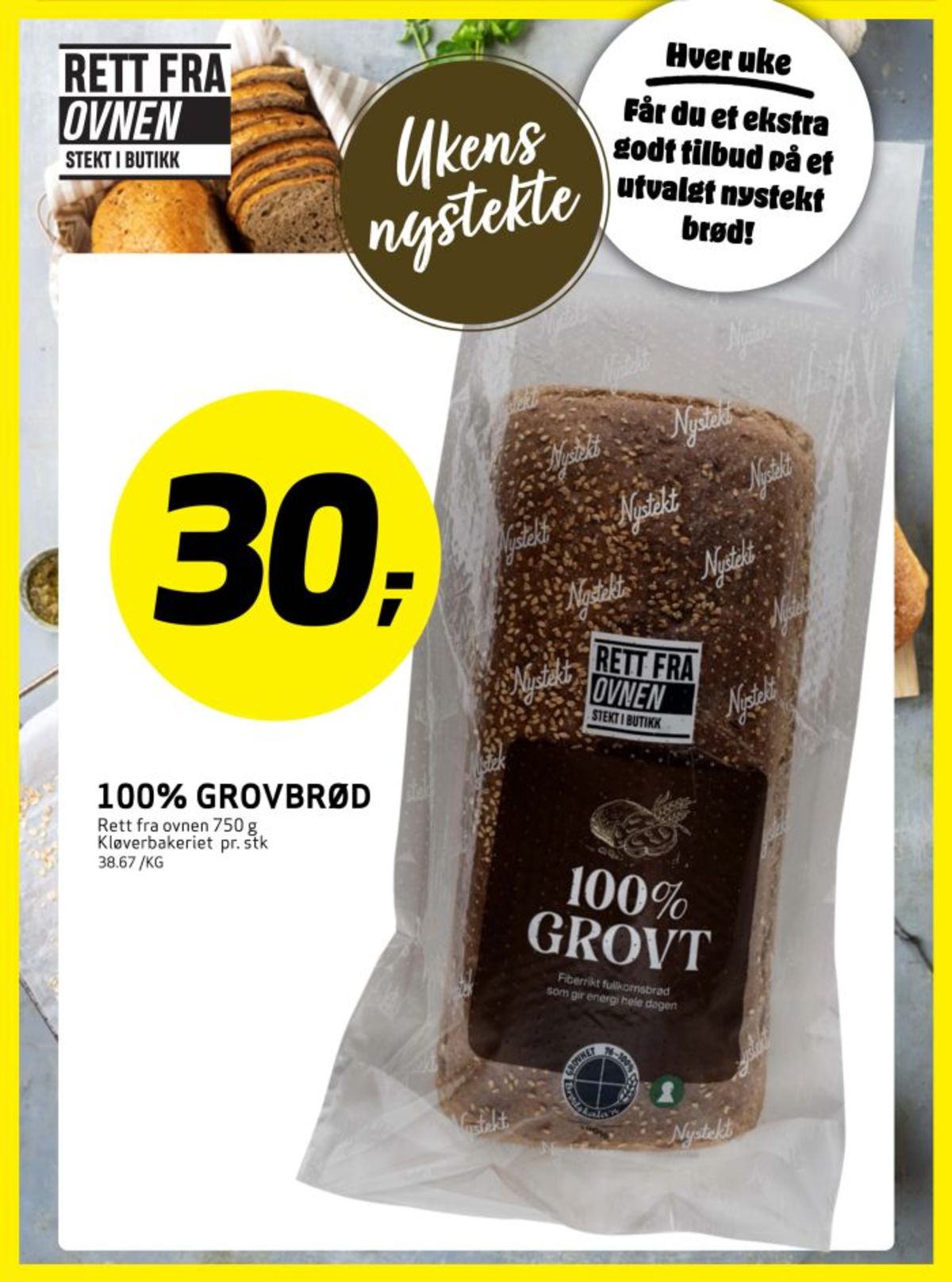 Se Bunnpris kundeavis for uke 51 på Tilbudsuken.no. Se gode tilbud på mange varer, f.eks. grovt brød kløver eller andre varer. Les kundeavisen her! Side 5